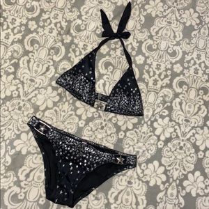 Victoria’s Secret Back and Silver Star Bikini